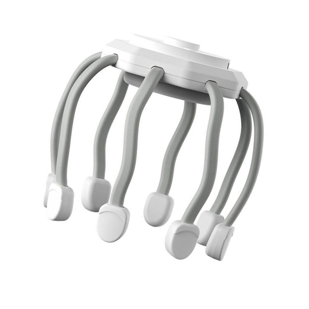 Premium Electric Scalp Massager - Cordless 12-Claw Rechargeable Head Relaxer with 3 Vibration Modes & USB Charging