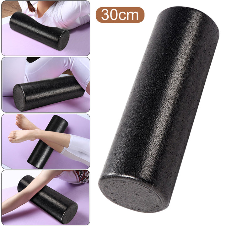 Premium High-Density Foam Roller for Back Stretching, Yoga, Pilates & Muscle Recovery, Firm Full-Body Athletic Massage Tool