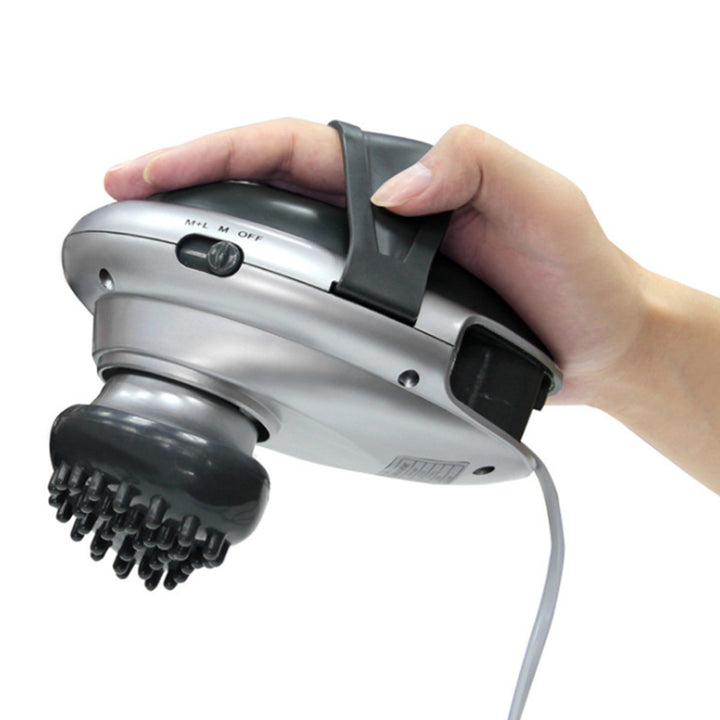 Premium Infrared Electric Handheld Massager with Heat - Full Body Percussion Massage Stick for Neck, Back, and Waist Relief, 