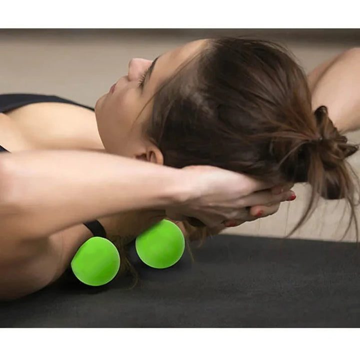 Premium Rubber Massage Ball for Muscle Relaxation, Pain Relief, and Trigger Point Therapy – Lacrosse Fascia Ball for Yoga, Fitness, Physiotherapy & Stress Relief - StrengthXPhysiotherapy