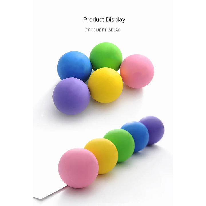 Premium Rubber Massage Ball for Muscle Relaxation, Pain Relief, and Trigger Point Therapy – Lacrosse Fascia Ball for Yoga, Fitness, Physiotherapy & Stress Relief - StrengthXPhysiotherapy