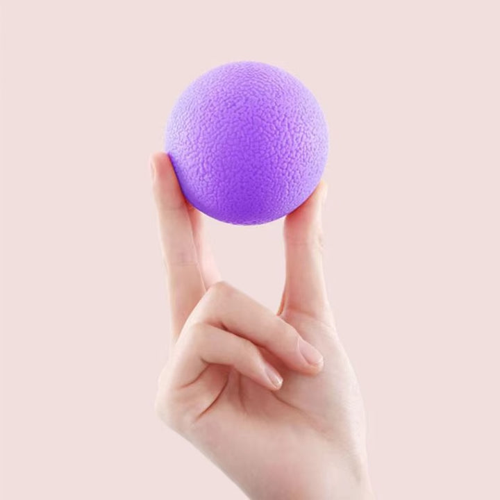 Premium TPE Fascia Massage Ball for Muscle Relaxation, Stress Relief, and Trigger Point Therapy – Lacrosse Ball for Yoga, Fitness, and Pain Relief - StrengthXPhysiotherapy