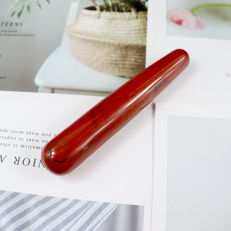 Premium Natural Quartz Yoni Wand Crystal Massage Stick for Acupuncture, Face Scraping, and Beauty Care – Made from Rose Quartz