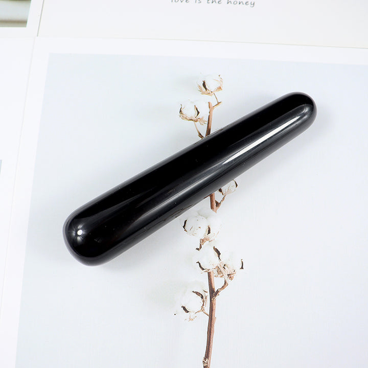 Premium Natural Quartz Yoni Wand Crystal Massage Stick for Acupuncture, Face Scraping, and Beauty Care – Made from Rose Quartz