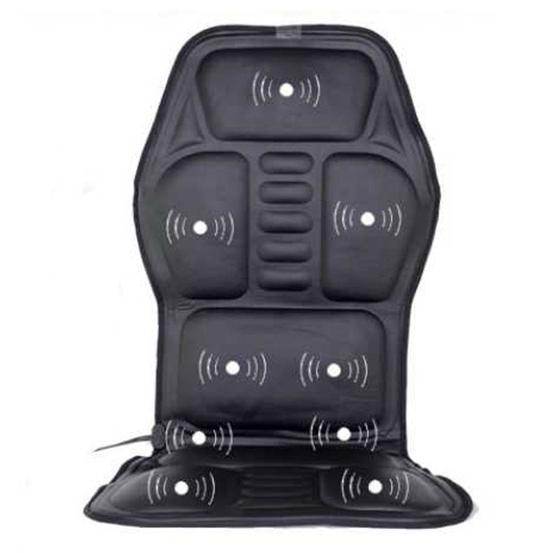 Premium Electric Massage Chair Cushion with Heating & Vibrator – 5-9 Vibration Zones, Adjustable Intensity & Temperature, 