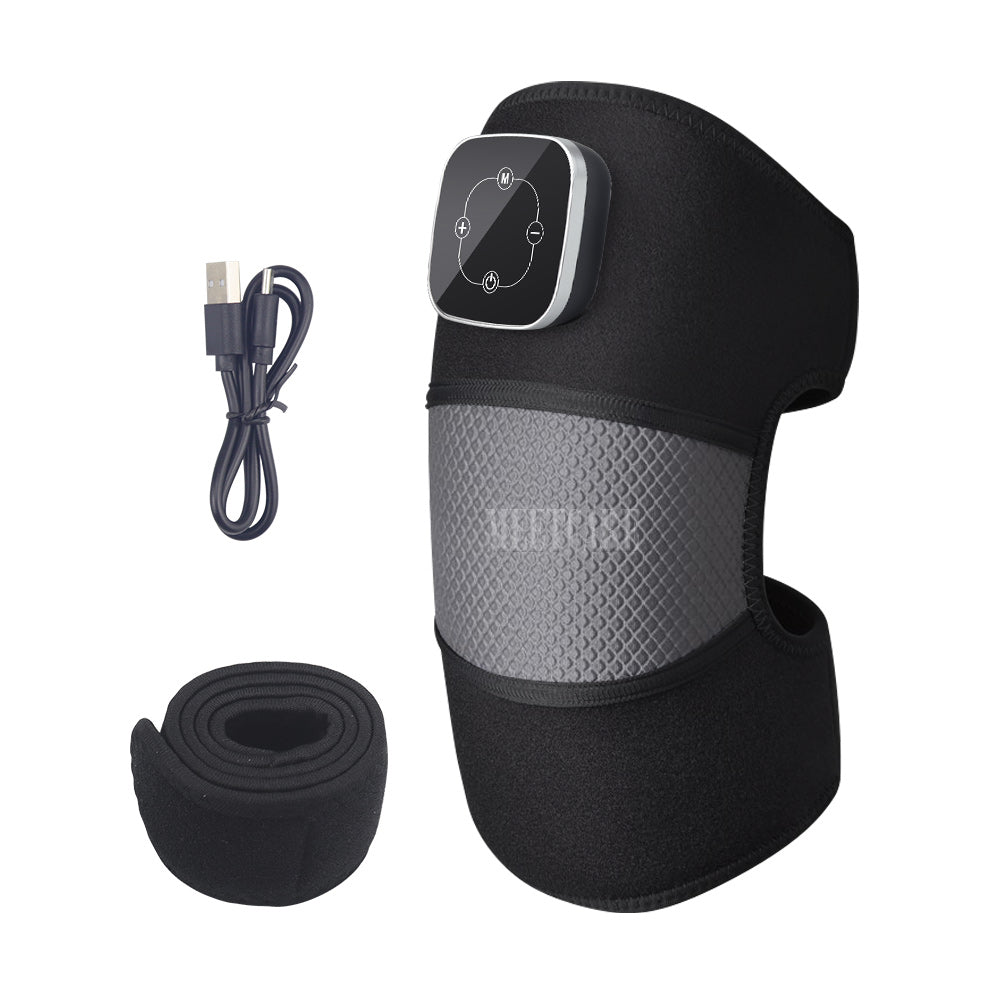 Premium Electric Heating Knee Massager | Intelligent Warm Compress for Joint Protection | Adjustable 45°C-65°C | 3-Second 