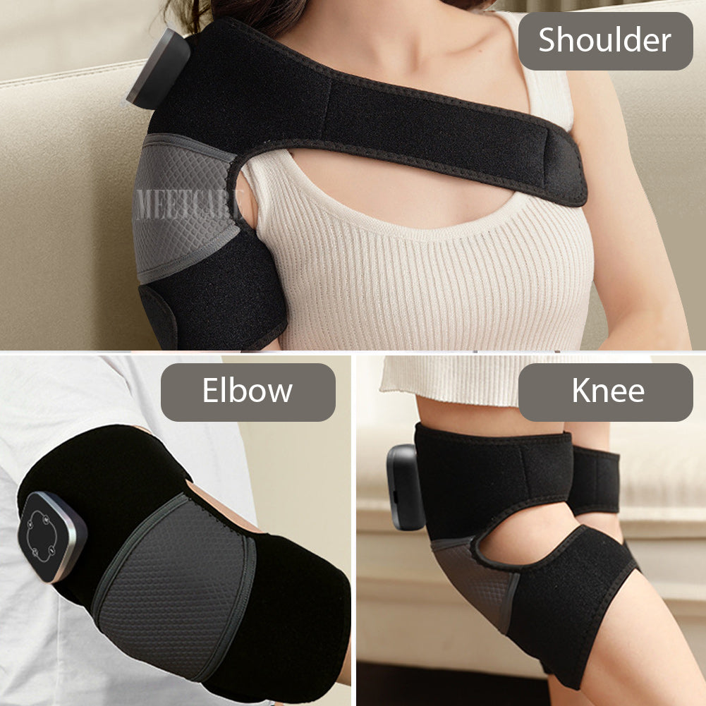 Premium Electric Heating Knee Massager | Intelligent Warm Compress for Joint Protection | Adjustable 45°C-65°C | 3-Second 