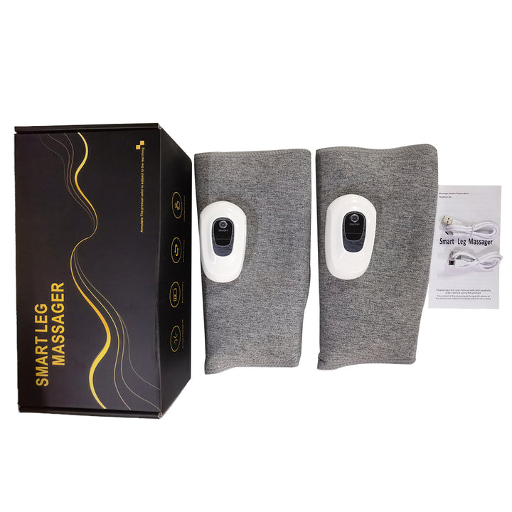 Premium Electric Leg Massager - Wireless, Rechargeable Air Compression Calf Massage for Muscle Relief & Relaxation | Health 