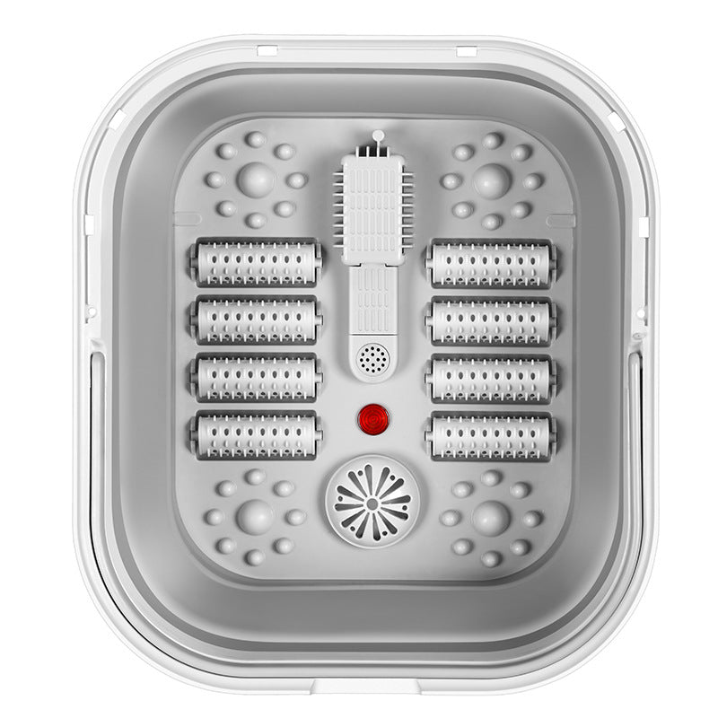 Premium Portable Thermostatic Foot Massage Tub – Foldable Heating Automatic Foot Bath for Home Relaxation & Blood Circulation