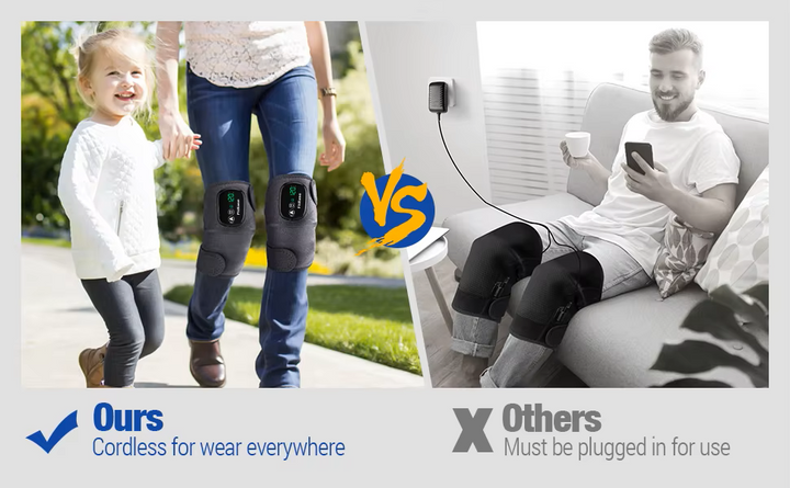 Premium Electrically Heated Shoulder Pads - USB Charging, 3 Heating Levels, 5000mAh Battery, Vibration Massage Device for Pain Relief and Muscle Relaxation - StrengthXPhysiotherapy