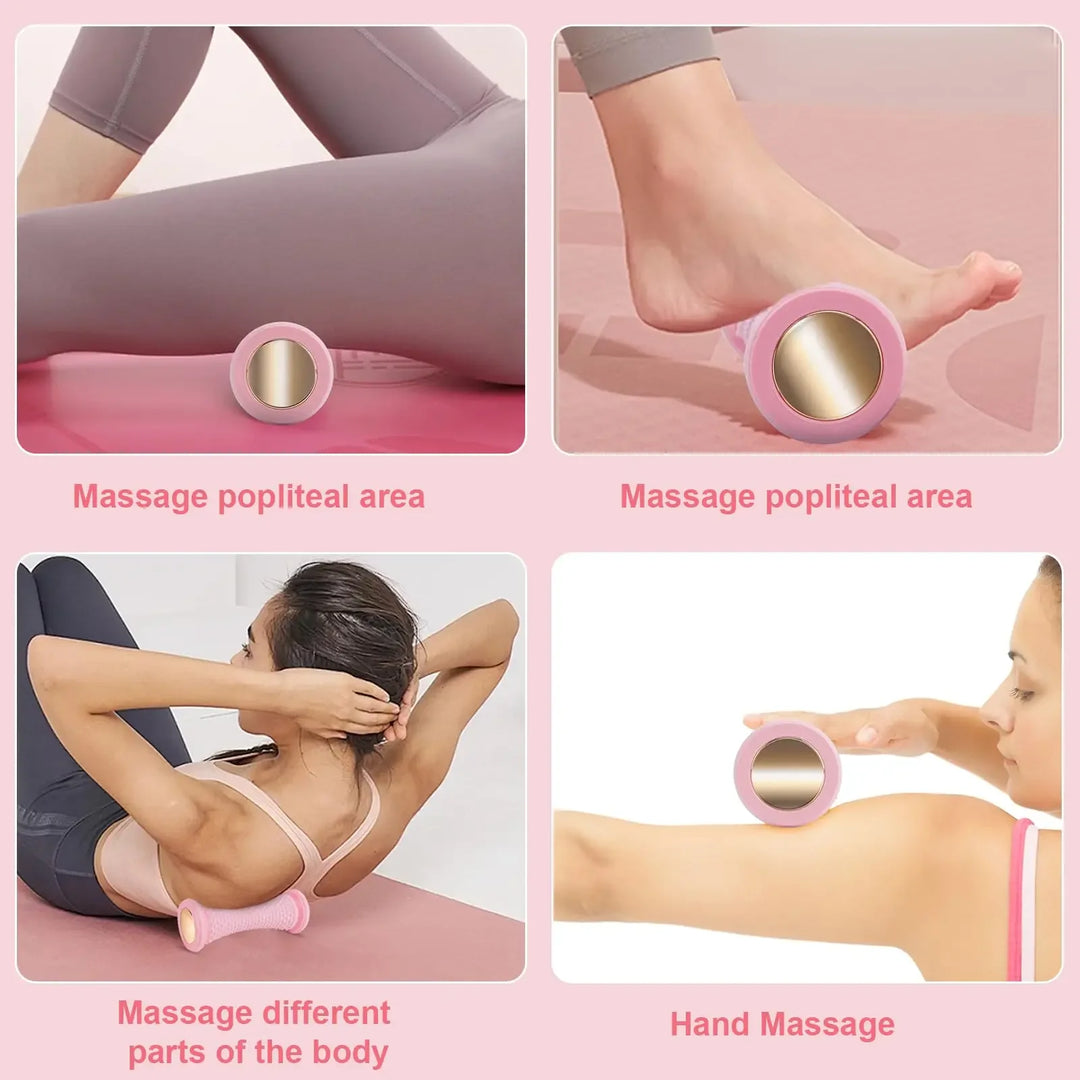 Premium Ergonomic Foot Massage Roller for Heel, Arch & Deep Muscle Relief, Portable Reflexology Massager for Gym, Exercise, 