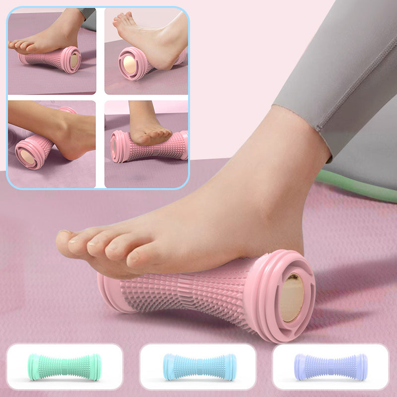 Premium Ergonomic Foot Massage Roller for Heel, Arch & Deep Muscle Relief, Portable Reflexology Massager for Gym, Exercise, 
