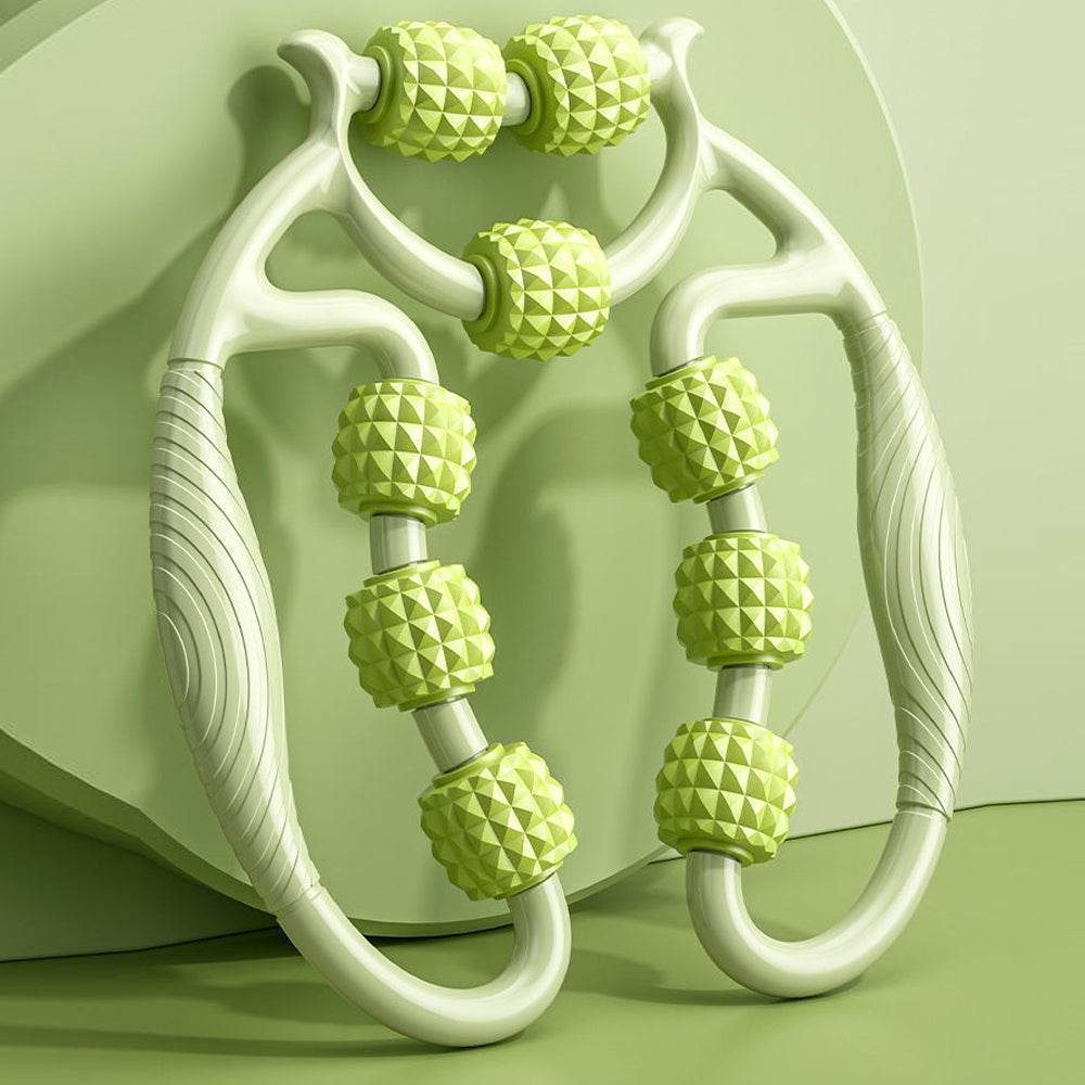 Premium Cellulite Massager Roller - Deep Tissue Foam Roller for Legs, Arms, Neck, Thighs, and Calves - Pain Relief &