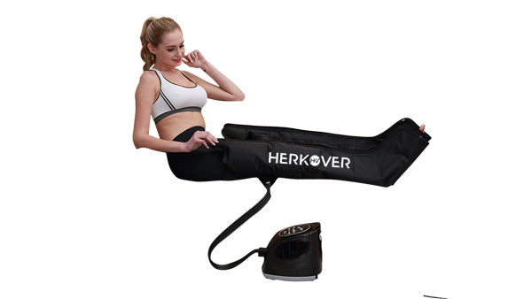 Premium Air Compression Massager for Legs and Feet – 6 Cavity Pressotherapy Boots for Improved Blood Circulation, Relaxation,