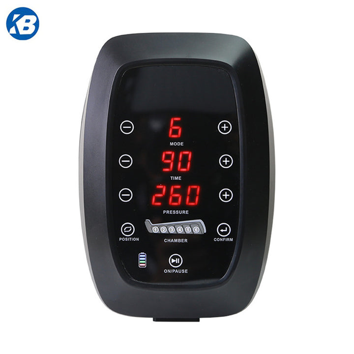 Premium Air Compression Massager for Legs and Feet – 6 Cavity Pressotherapy Boots for Improved Blood Circulation, Relaxation,