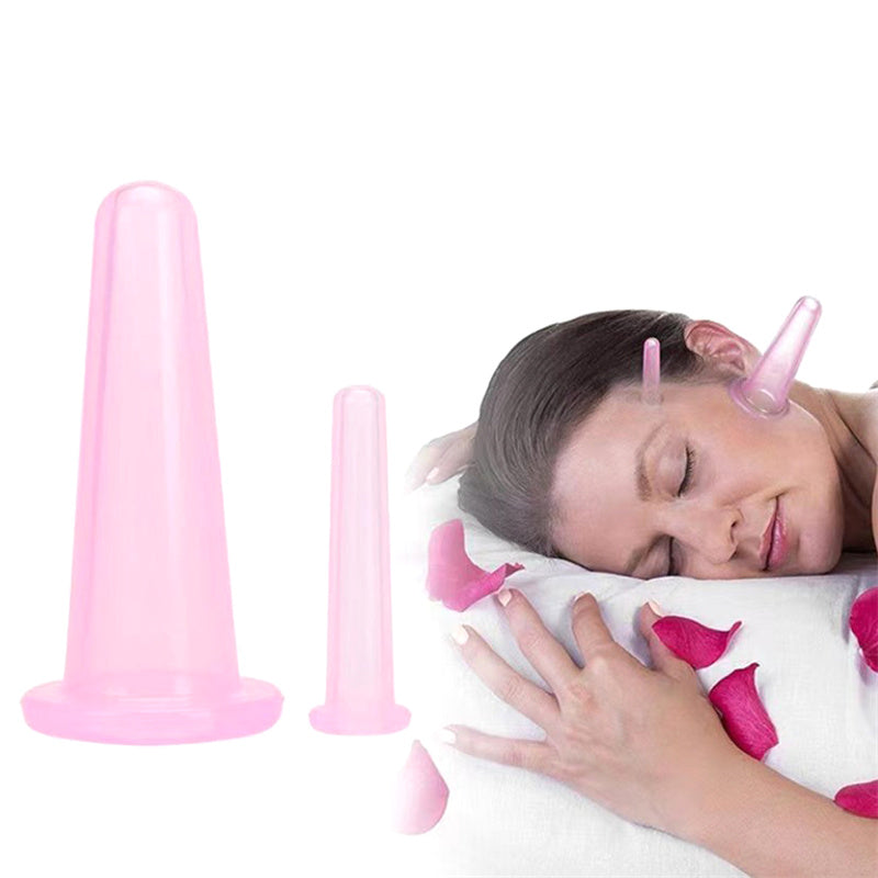 High Quality Silicone Cupping Set for Face – Health Care Facial Lifting Massage Cups, Mini Eye Vacuum Cans, Safe and Durable,