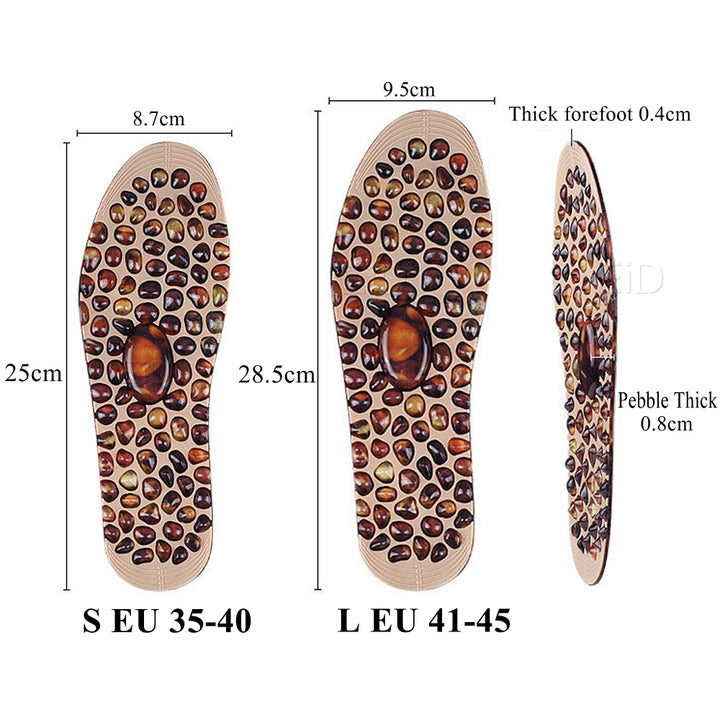 Premium Magnetic Massage Insoles for Foot Acupressure, Slimming Shoe Pads for Weight Loss in Men and Women, High-Quality 