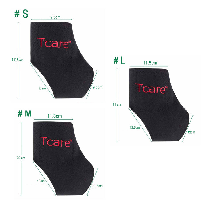 Premium Magnetic Therapy Ankle Brace with Tourmaline, Self-Heating Far Infrared Support, Adjustable Compression, Foot