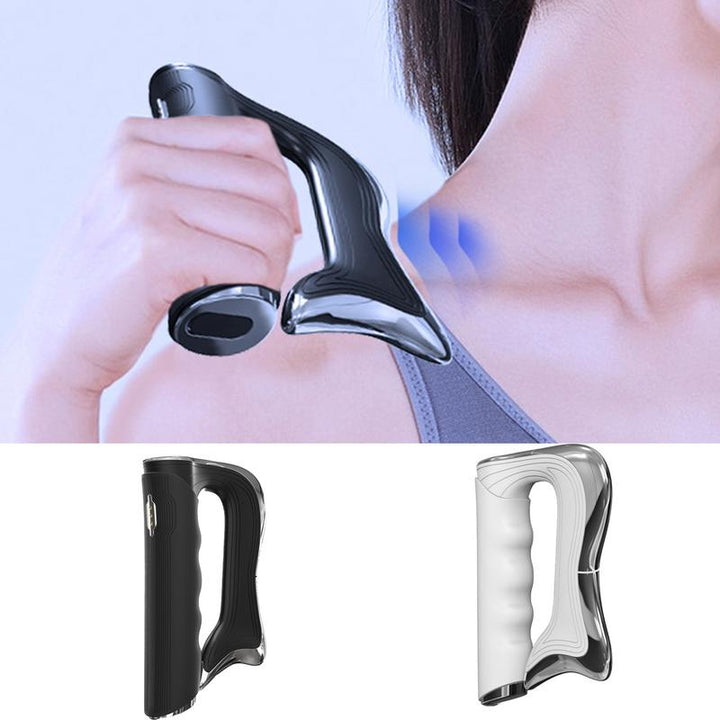Premium Electric Muscle Massager for Deep Tissue Therapy – NMES Myofascial Gua Sha Scraper, Micro-Vibration & Micro-Current, 