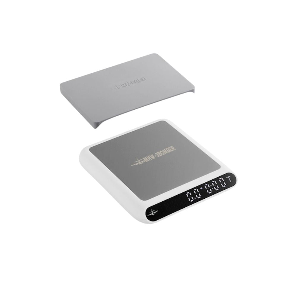 Premium Smart Espresso Coffee Scale – Auto Timer, USB Charging, Waterproof Non-Slip Pad, Perfect for Home and Cafe Baristas