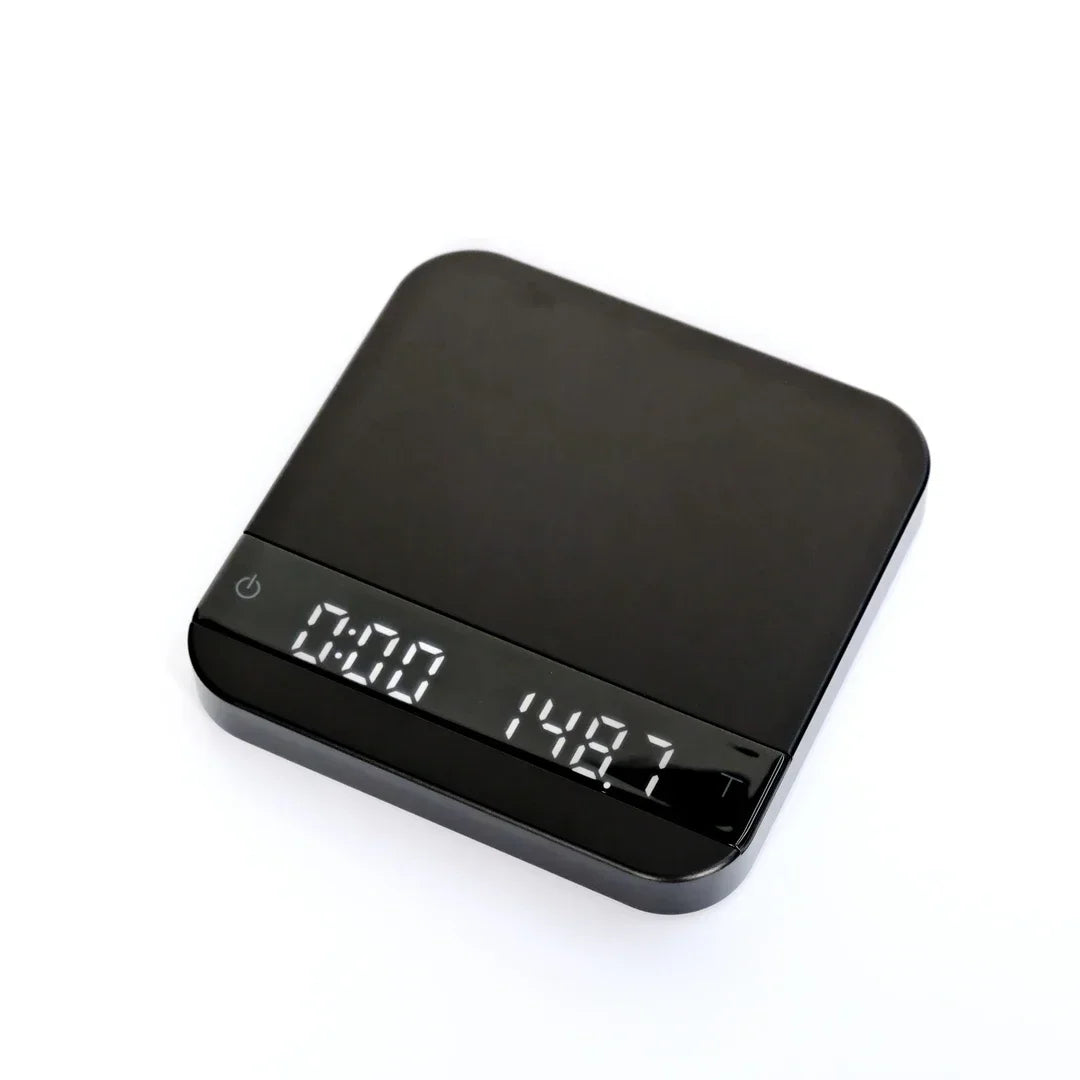 Premium Smart Espresso Coffee Scale – Auto Timer, USB Charging, Waterproof Non-Slip Pad, Perfect for Home and Cafe Baristas