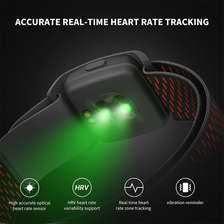 Premium Heart Rate Monitor Bracelet – Bluetooth 4.0 ANT+ Sensor for Cycling, Garmin & Wahoo Compatibility, Outdoor Fitness