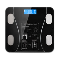 Premium LED Body Composition Scale – Accurate Digital Bathroom Scale with Body Fat Analysis, Bluetooth Connectivity, Health 