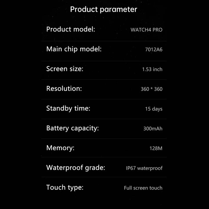 Premium Smartwatch for Men – 1.53'' AMOLED HD Screen, GPS, NFC, Bluetooth Calling, IP68 Waterproof, Heart Rate & Blood Pressure Monitoring, AI Voice Assistant, Sports & Fitness Tracker, 2024 - StrengthXPhysiotherapy