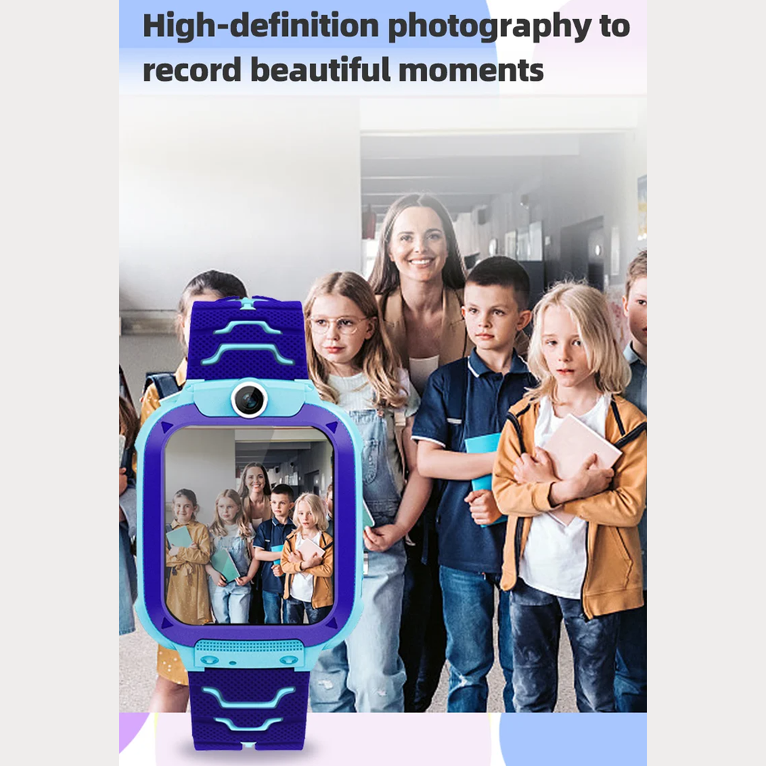 Premium Kids Smart Watch with 2G Call, Waterproof, GPS Tracker, SOS Button, LBS Location, Camera, for Boys & Girls, Compatible with iOS & Android, Gift for Children - StrengthXPhysiotherapy