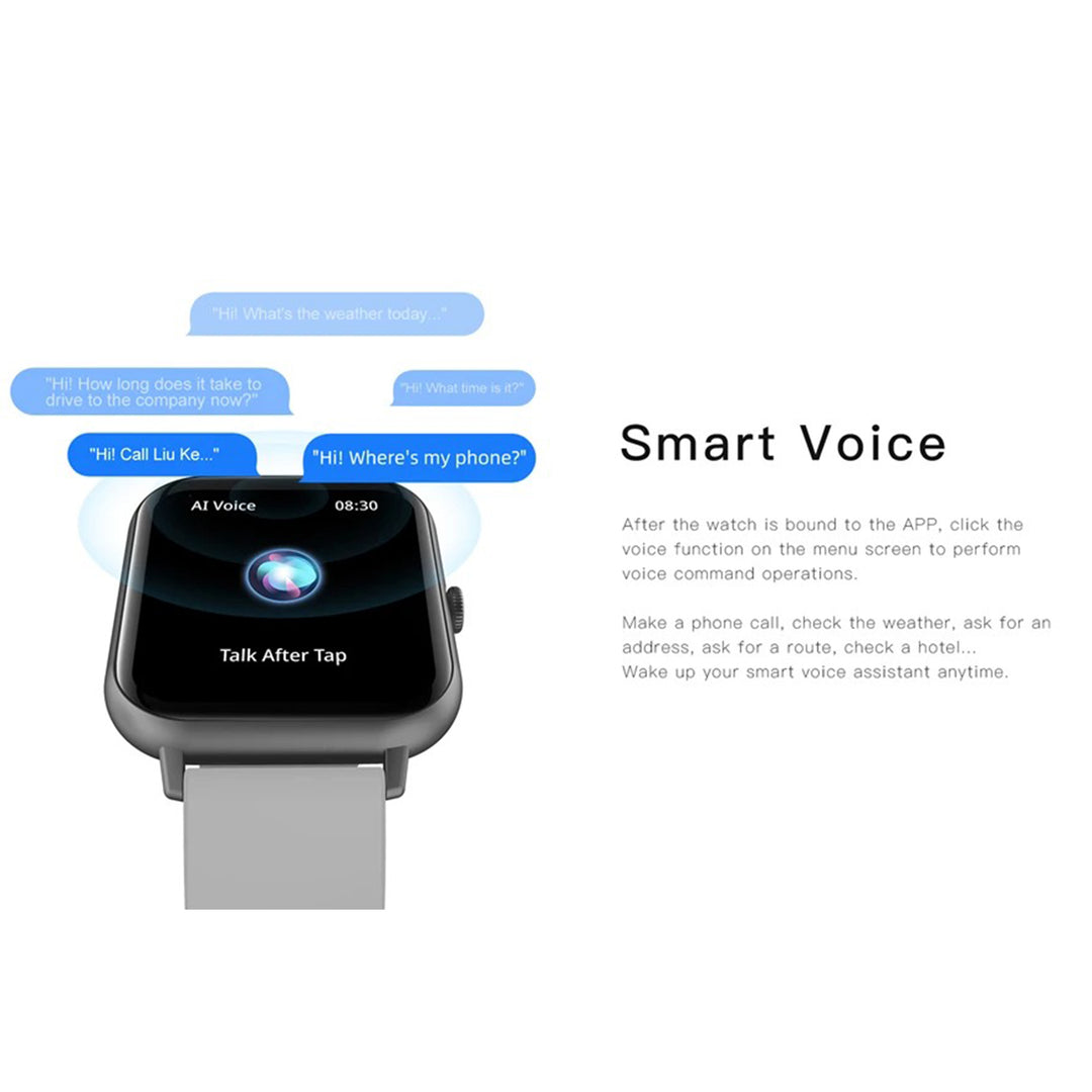 Premium Smartwatch for Women – Custom Dial, Bluetooth Calling, Music Control, IP67 Waterproof, Fitness Tracker, Heart Rate & Blood Pressure Monitor, Compatible with iOS & Android - StrengthXPhysiotherapy