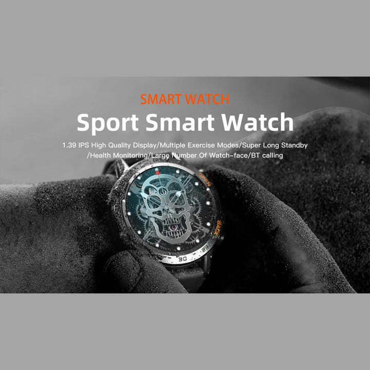 Premium Bluetooth Call Smartwatch for Men - IP67 Waterproof, 1.39-inch Display, Fitness Tracker, Sports Modes, Compatible with Android & iOS - StrengthXPhysiotherapy