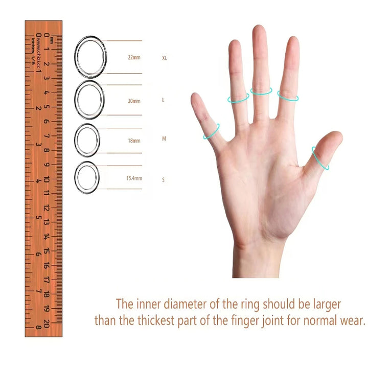 Premium Smart Fitness Ring with Charging Case - Heart Rate, Sleep & Health Monitoring, Blood Oxygen Detection, IPX8 