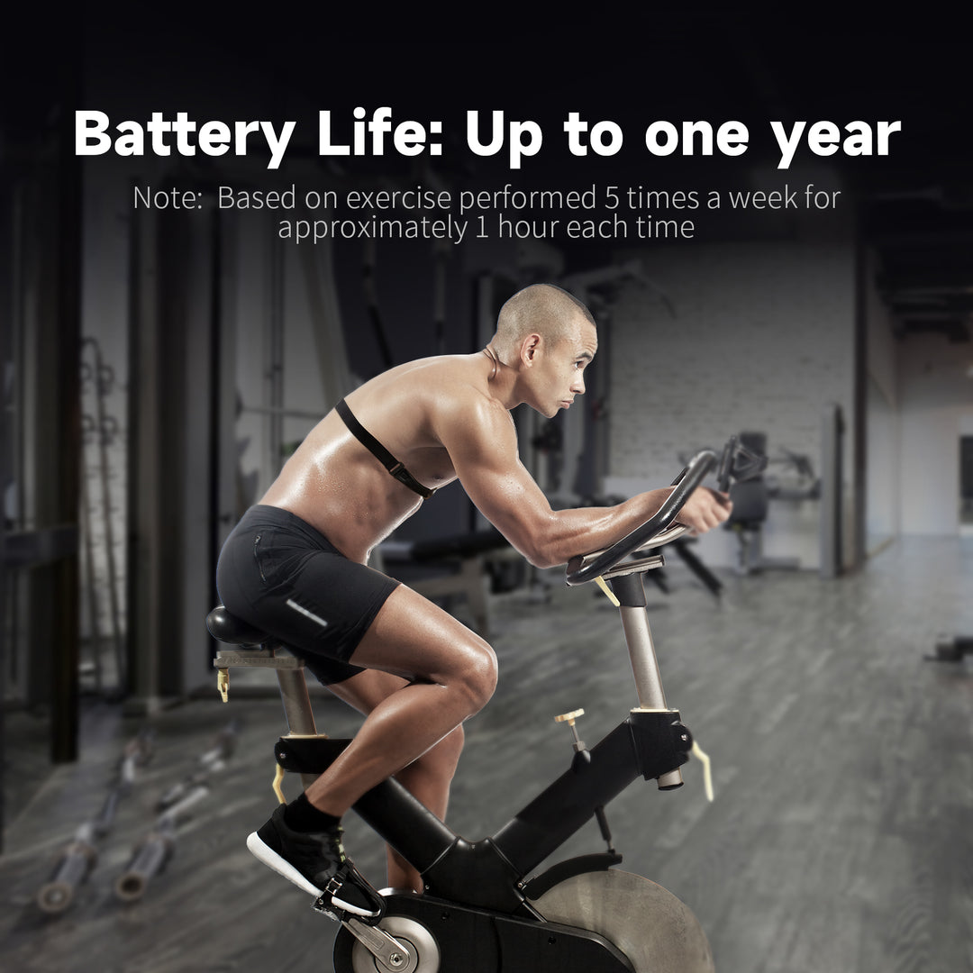 Premium Heart Rate Monitor Sensor – Rechargeable Battery, Data Storage for Swimming, Running, Cycling, Fitness & Sailboat