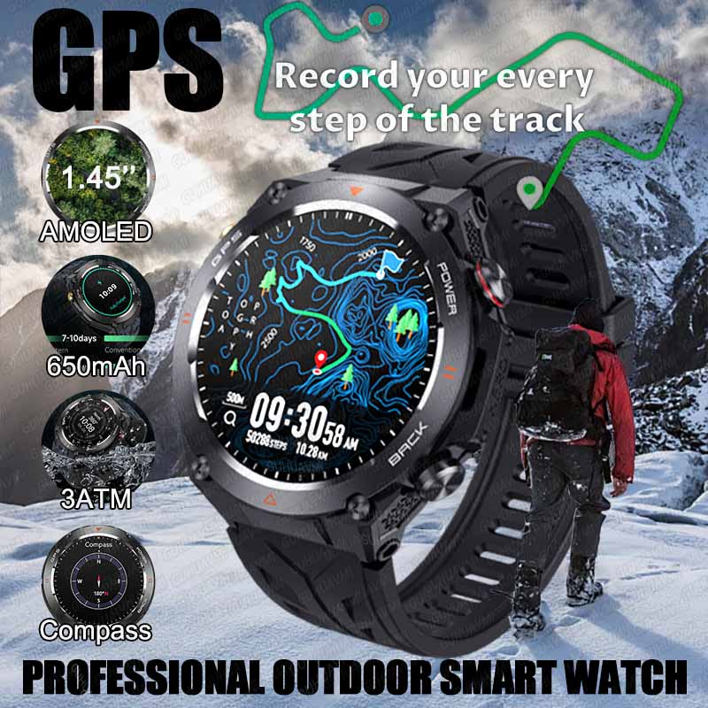 Premium Waterproof Sports Watch for Men and Women – 50M Waterproof, Dual Time, Pedometer, Stopwatch, Alarm, Countdown, 