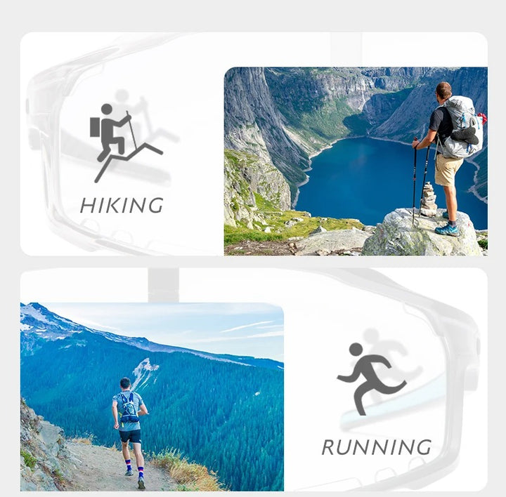 Premium Photochromic Cycling Sunglasses for Men & Women – UV400 Protection, Adjustable Lenses, Sports Eyewear for Running, MTB, Bike, Road Cycling & Driving - StrengthXPhysiotherapy