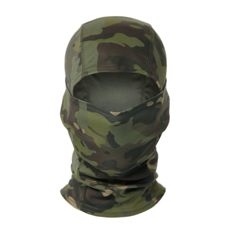 Premium Tactical Balaclava Full-Face Mask – Windproof, Dustproof Hunting, Cycling, and Wargame Headgear, Multicam Bandana