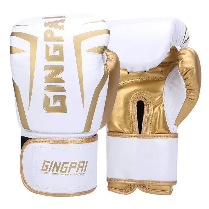 Premium Boxing Gloves – High Quality PU Leather, Wear-Resistant & Breathable Combat Gloves for Sanda Training, Thickened