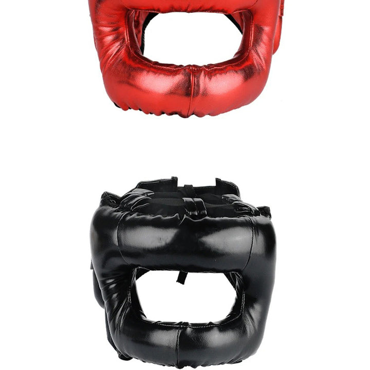 Premium Boxing Helmet – Muay Thai, Kickboxing, Sanda Training Headgear, Protective Head Protector Guard for Gym & Combat Sports - StrengthXPhysiotherapy