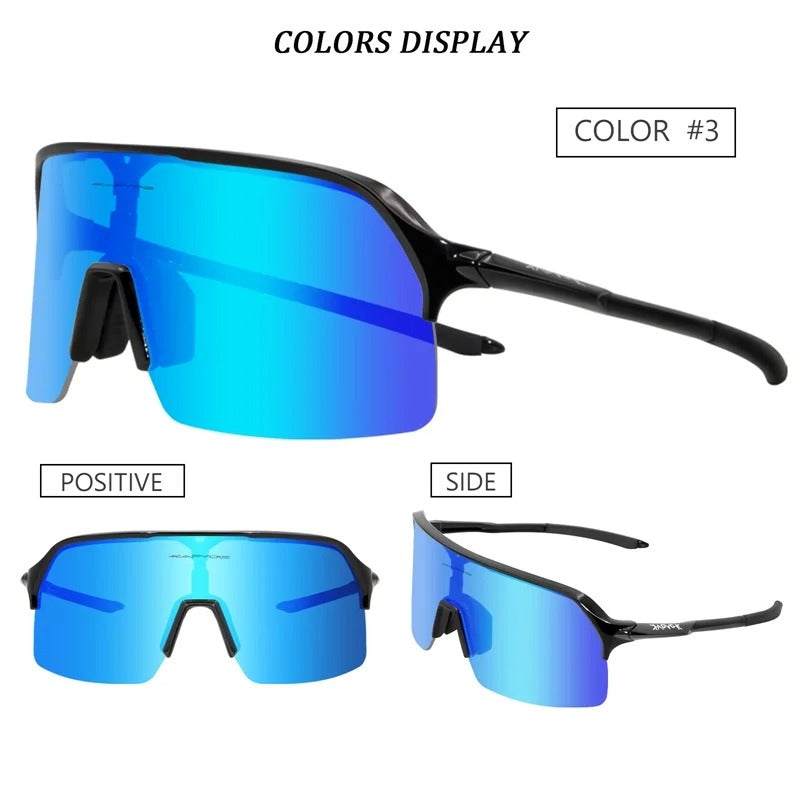 Premium Polarized Cycling Sunglasses – UV Protection, HD Lens, 1 or 4 Lens Options for Road, Mountain Bike & Outdoor Sports Eyewear for Men & Women - StrengthXPhysiotherapy