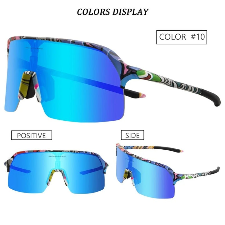 Premium Polarized Cycling Sunglasses – UV Protection, HD Lens, 1 or 4 Lens Options for Road, Mountain Bike & Outdoor Sports Eyewear for Men & Women - StrengthXPhysiotherapy