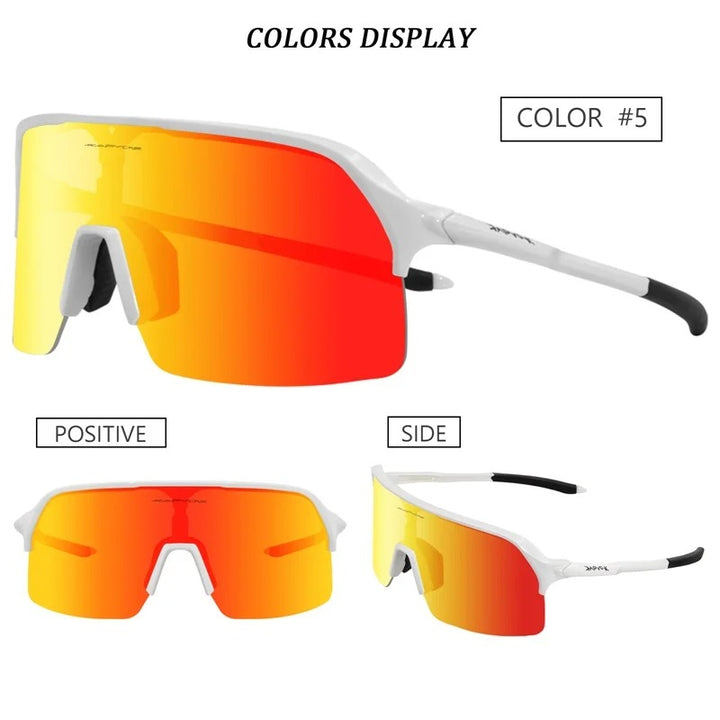 Premium Polarized Cycling Sunglasses – UV Protection, HD Lens, 1 or 4 Lens Options for Road, Mountain Bike & Outdoor Sports Eyewear for Men & Women - StrengthXPhysiotherapy