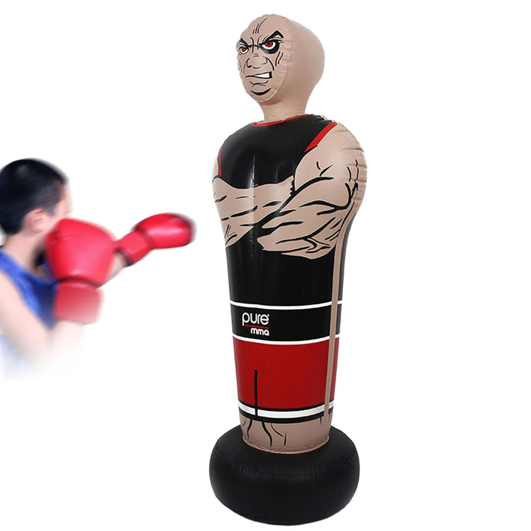 Premium Inflatable Punching Bag – Durable PVC Boxing Dummy for Kids & Adults – Home Gym Fun Activity, Karate & MMA Training –