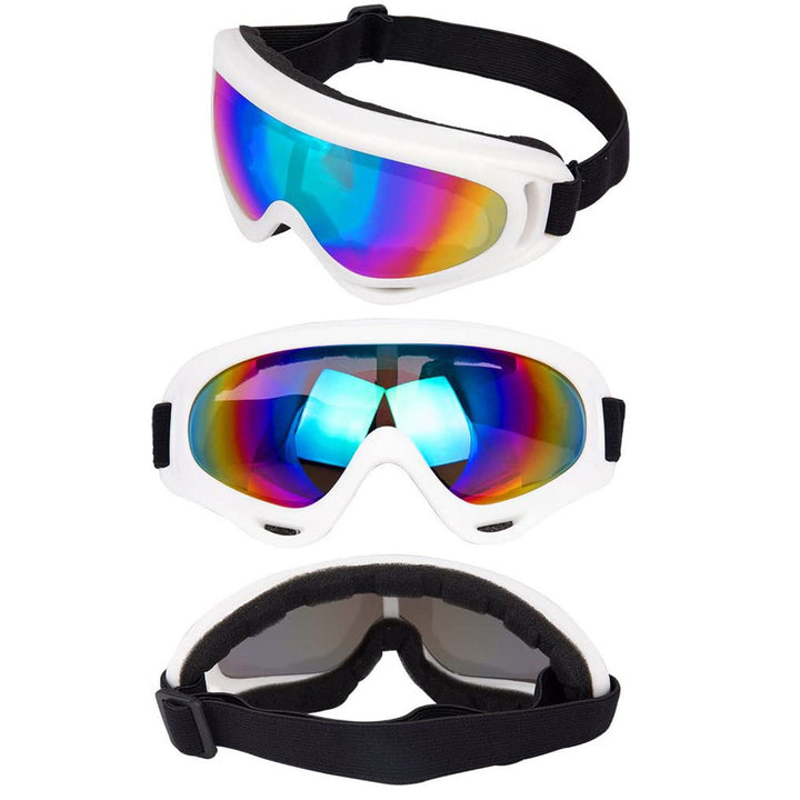 Premium Polarized Ski Goggles for Men & Women – Large Frame, Windproof, Snowproof, UV Protection, Anti-Fog, Snowboard
