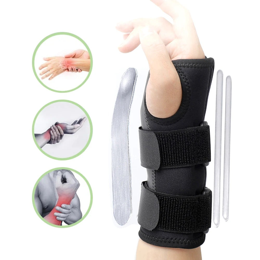 Premium Thumb Brace Guard – Adjustable Support Gloves for Thumb & Wrist Pain Relief, Soft Breathable Half Finger Boxing Gloves for Comfort & Stability - StrengthXPhysiotherapy