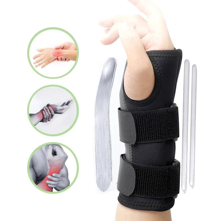 Premium Thumb Brace Guard – Adjustable Support Gloves for Thumb & Wrist Pain Relief, Soft Breathable Half Finger Boxing Gloves for Comfort & Stability - StrengthXPhysiotherapy