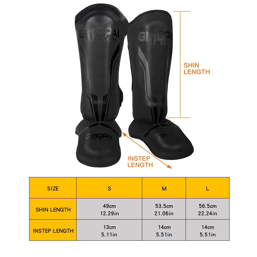 Premium Kickboxing Leg Guards – Muay Thai Ankle Protector, MMA Shin & Boxing Thickened Fighting Gear, Protective Ankle 