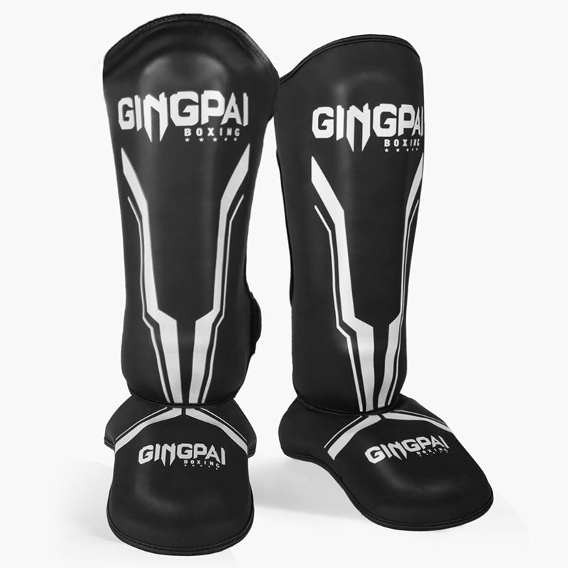Premium Kickboxing Leg Guards – Muay Thai Ankle Protector, MMA Shin & Boxing Thickened Fighting Gear, Protective Ankle 