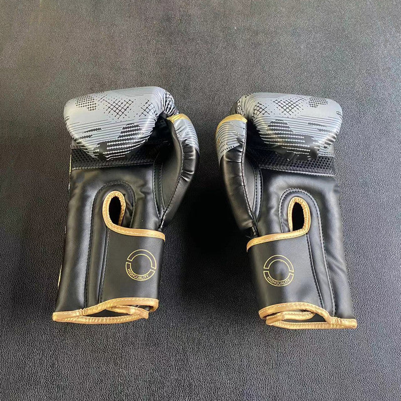 Premium Boxing Gloves – High Quality PU Leather, Ultra-Thick Padding for Muay Thai, MMA, Sanda & Boxing Training, Wear