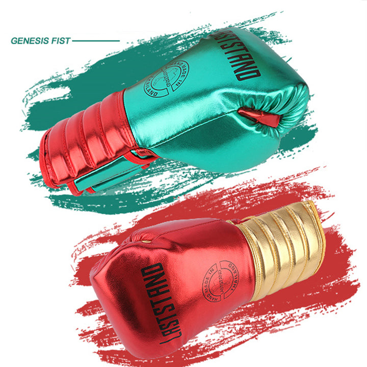 Premium Boxing Gloves for Men & Women – High Quality Leather, Durable Combat Gloves for MMA, Muay Thai, Karate & Sanda 