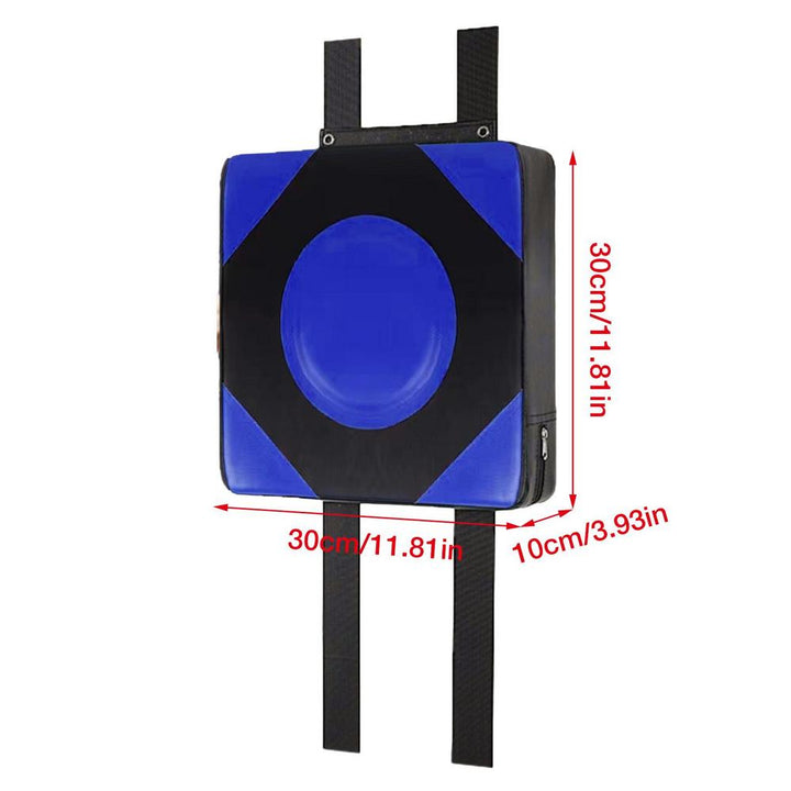 Premium Leather Wall Focus Pads – Adjustable Height Boxing & Muay Thai Target – Durable Foam Padding for Safe Impact – Ideal 